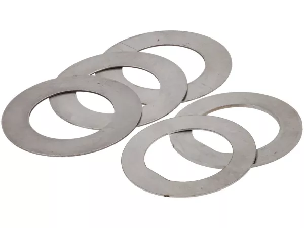 Jeu de rondelles pour montage de l'étrier de frein avant -BGM PRO CNC Touring, Radial, tambour de frein type LML- LML, Stella, Star