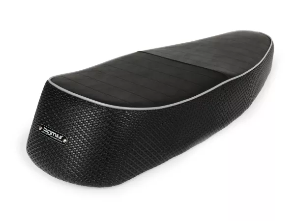 Seat -BGM PRO SportTouring- Vespa Sprint, GT, GTR, Super, TS, GL, VNA, VBA, VNB, VBB, T4, Rally 180/200, GS160, SS180 - also fits Vespa PX - without lock