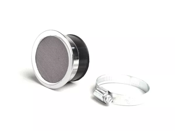 Filtro de aire -OEM QUALITY super plano- Ø=75mm, h=18mm - ancho de conexión = 50mm