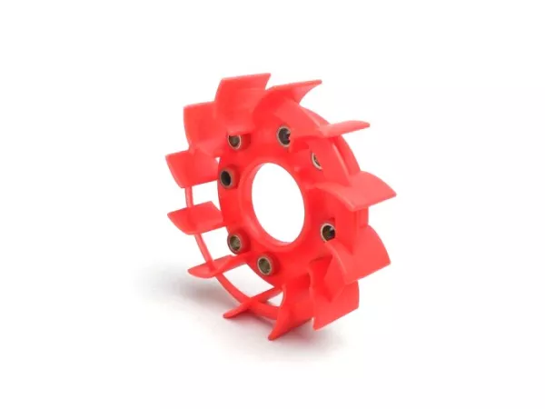 Rueda ventilador -BGM PRO Racing- GY6 (4 tiempos) 50 ccm - Rojo