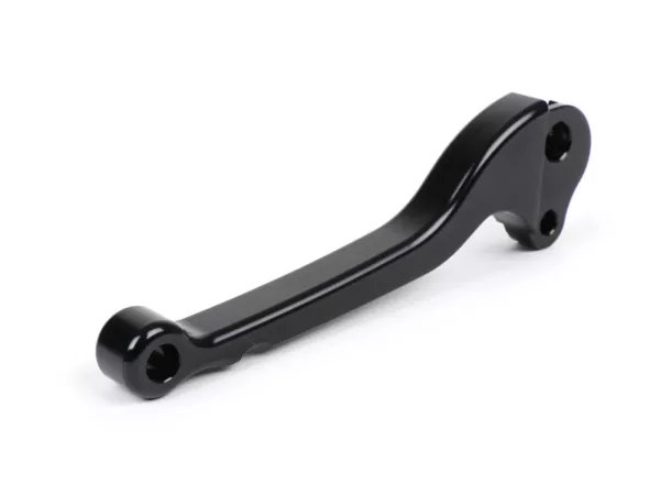 Levier de frein -BGM PRO CNC- frein à tambour - Vespa Largeframe 1957-1998 - PX, T5, Sprint, Rally, GT, GTR, TS, VNA, VNB, VBB, VBA, GS, SS180, Smallframe 1963-1989 V50, 50N, V90, PV125, ET3, PK S, PK XL1 - noir - ABE