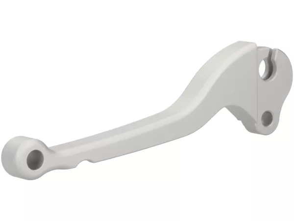 Koppelingshendel -BGM PRO CNC- trommelrem- Vespa Largeframe 1957-1998 - PX, T5, Sprint, Rally, GT, GTR, TS, VNA, VNB, VBB, VBA, GS, SS180, Smallframe 1963-1989 V50, 50N, V90, PV125, ET3, PK S, PK XL1 - zilver mat