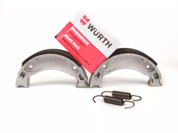 Brake shoes -BGM PRO Ø=110x25mm- YAMAHA BWs 50, Neos 50, Why, Axis, Slider, MBK Bosster 50, Ovetto 50, Flipper, Stunt, Forte, KEEWAY Flash, Focus, RY6, RY8, Matrix, F-Act, GENERIC Roc, Ideo, XOR, CPI Aragon, Oliver, Formula R, Popcorn, Hussar