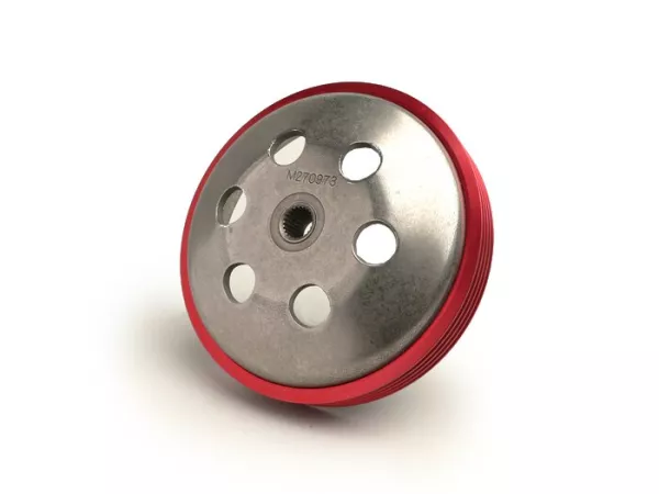 Koppelingsklok -OEM KWALITEIT- Piaggio/Gilera 50-100 ccm (2-takt, 4-takt), Peugeot 50 ccm, Honda 50 ccm, Kymco 50 ccm, SYM 50 ccm, GY6 (4-takt) 50ccm Ø=107mm