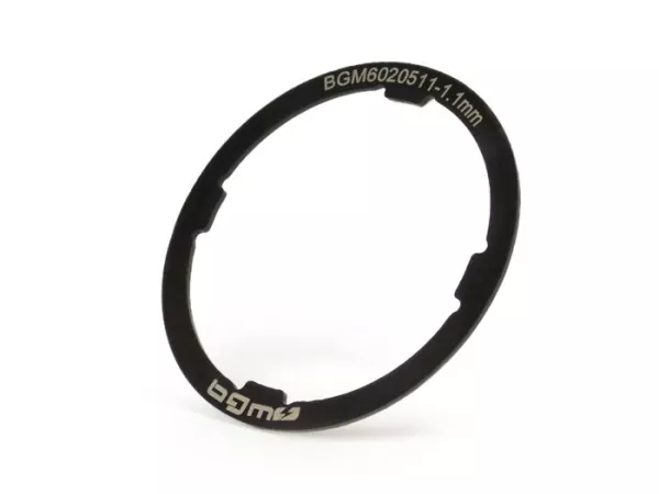 Anillo de hombro -BGM ORIGINAL- Vespa Smallframe V50, PV125, ET3, PK - Largeframe PX Lusso (1984-), Cosa, T5 125cc - 1.10mm (+0.0 /- 0.04mm)