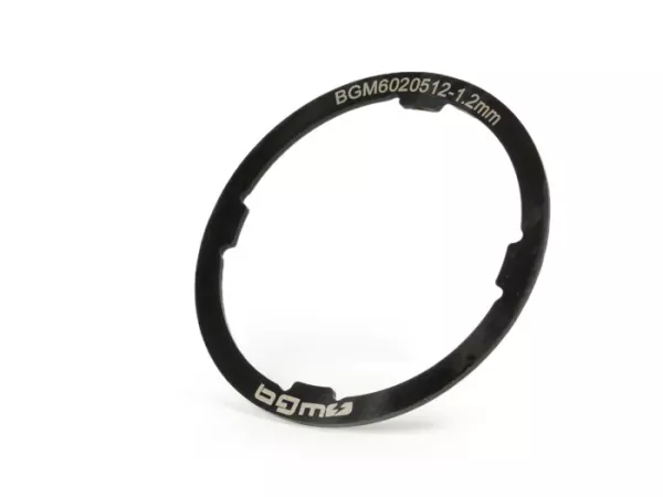 Anillo de hombro -BGM ORIGINAL- Vespa Smallframe V50, PV125, ET3, PK - Largeframe PX Lusso (1984-), Cosa, T5 125cc - 1,20mm (+0,0 /- 0,04mm)