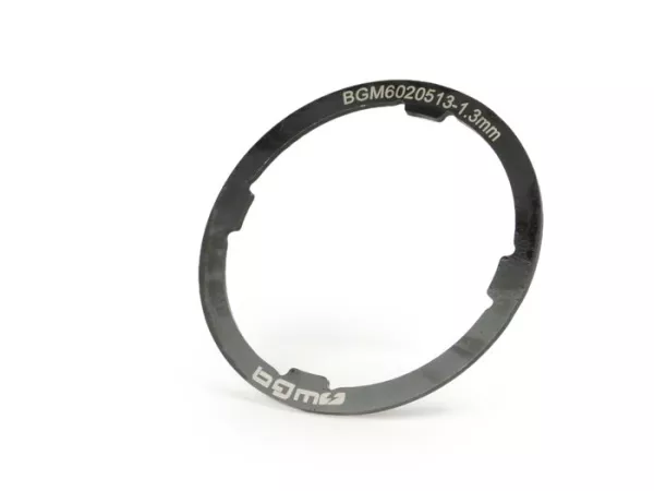 Anillo de hombro -BGM ORIGINAL- Vespa Smallframe V50, PV125, ET3, PK - Largeframe PX Lusso (1984-), Cosa, T5 125cc - 1.30mm (+0.0 /- 0.04mm)