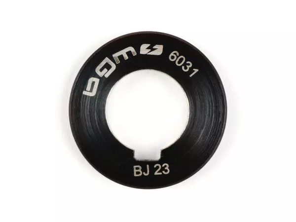 Shim on crankshaft below clutch (34.5x17x3.3mm) -BGM PRO- used for Pinasco crankshafts Vespa Largeframe with toothed clutch stub