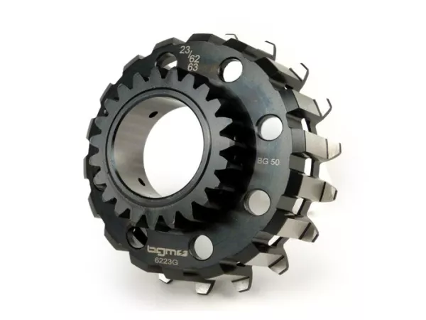 Pinion kopling -BGM PRO- Vespa Cosa2, PX (1995-), BGM Superstrong, Superstrong CR - (untuk roda primer 62/63 gigi, bergigi lurus) - 23 gigi