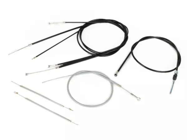 Juego de cables -BGM ORIGINAL, funda interior PE- Vespa PK XL2 - sin cable de cambio