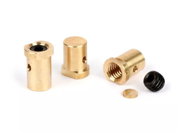 Klemnippel / schroefnippelset -BGM PRO Oversize- Lambretta LI, LIS, SX, TV (serie 2-3), DL, GP
