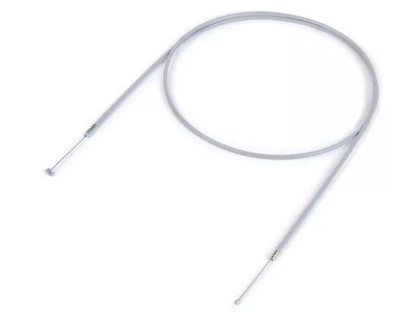 Throttle control cable -BGM ORIGINAL- Vespa Rally180 (VSD1T), Rally200 (VSE1T), Sprint150 (VLB1T), GT125 (VNL2T), GTR (VNL2T), TS125 (VNL3T), GL150 (VLA1T) - grey