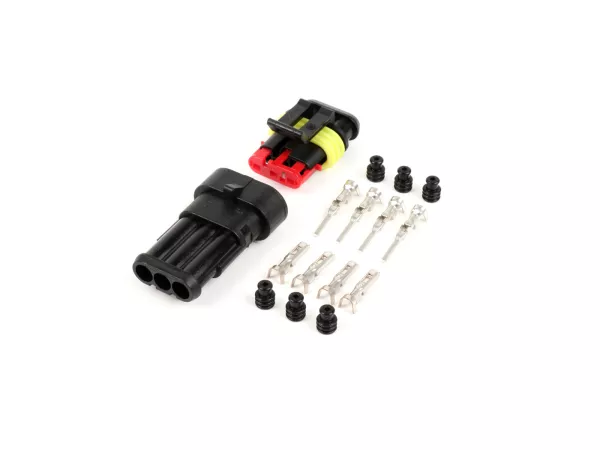 Juego de conectores para haz de cables -BGM PRO- tipo serie 060 AM SpecialSeal, 0,85-1,25mm², estanco al agua - 3 contactos de enchufe