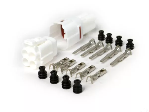 Stekkerset voor kabelboom -BGM PRO- Type Series 090 SMTO MT Verzegeld, Bihr, 4 stekkercontacten, 0,85-1,25mm², waterdicht-