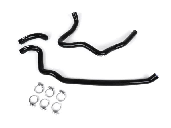 Kit durite de refroidissement -BGM PRO silicone 180°C- Vespa GT 125-200, Vespa GTL 125-200, Vespa GTS 125-300, Vespa GTV 125-250 - noir