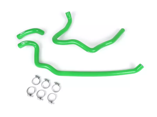 Kit durite de refroidissement -BGM PRO silicone 180°C- Vespa GT 125-200, Vespa GTL 125-200, Vespa GTS 125-300, Vespa GTV 125-250 - vert