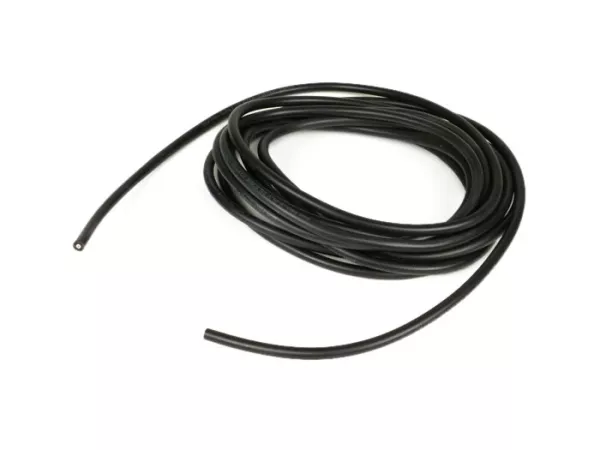 Cable de encendido -BGM PRO, Ø=7mm- silicona 3 capas, conductor de cobre 1,5mm², hasta 200°C, negro - 5m