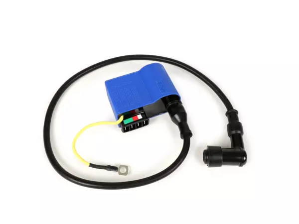 Juego CDI - incl. conector de bujía y cable -BGM PRO- Vespa PX (hasta 05/2011), Rally200 (Ducati), PK XL, ET3 - Azul