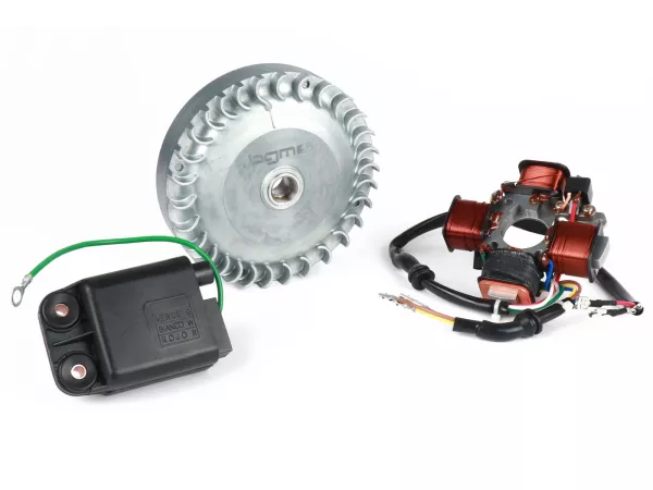 Ontsteking set -BGM PRO 12V Touring V2 (1300g)- Elektronische ontsteking- Vespa Ciao, SI - kan worden gebruikt met Polini of Malossi motor gevallen ( Speed Engine )