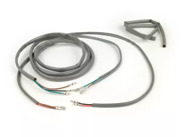 Juego de cables -BGM PRO Lambretta AC e-ignition- LI, LIS, SX, TV (Series 2-3), DL, GP - Gris