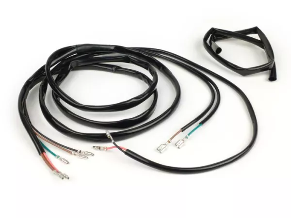 Kabelboom -BGM PRO Lambretta AC e-ontsteking- LI, LIS, SX, TV (Series 2-3), DL, GP - Zwart