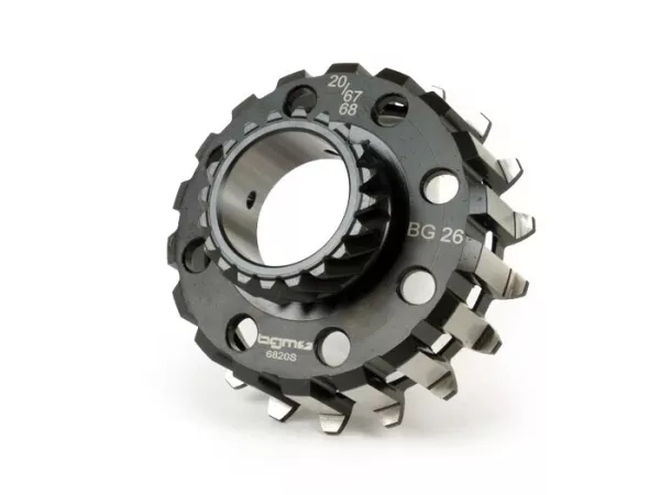Kopplingspinjong -BGM PRO- Vespa Cosa2, PX (1995-), BGM Superstrong, Superstrong CR - (för 67/68-tands primärhjul, spiralformad skärning) - 20 tänder