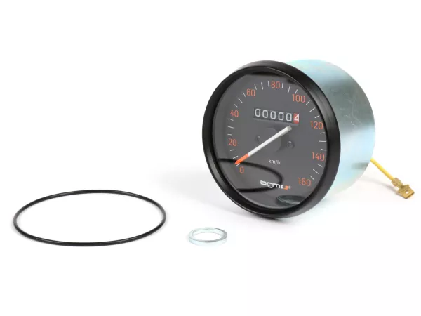 Snelheidsmeter -BGM PRO- Vespa Ø=85mm - PX oud (tot 1984) - 160km/h