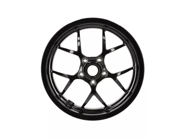 Wiel -BGM PRO SPORT - 3.00-13 inch - Vespa GTS, GTS Super, GTV, Sei Giorni, GT 60, GT, GT L 125-310cc - zwart glanzend