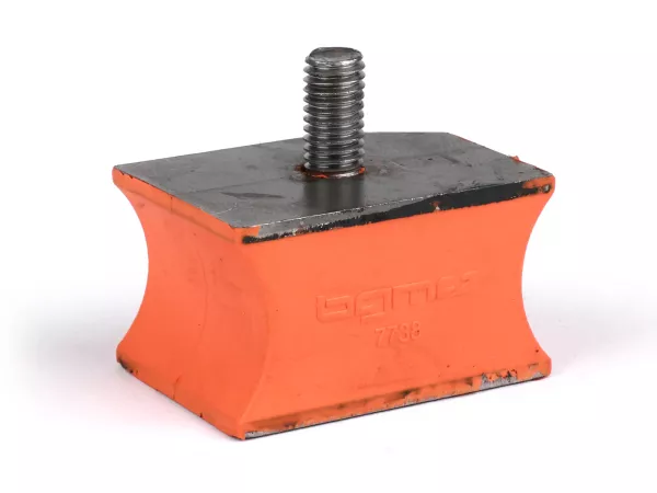 Silentblock Stoßdämpfer oben / Rahmen hinten -BGM PRO- Vespa PX, T5 125ccm, Rally, Sprint, TS, GT, GTR, SS180, GS160, Super, GL, VNA, VNB, VBA, VBB, V50, V90, SS50, SS90, PV125, ET3