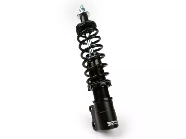 Amortiguador delantero -BGM PRO SC/F1 SPORT, 240mm- Vespa PX80, PX125, PX150, PX200, T5 125cc - negro