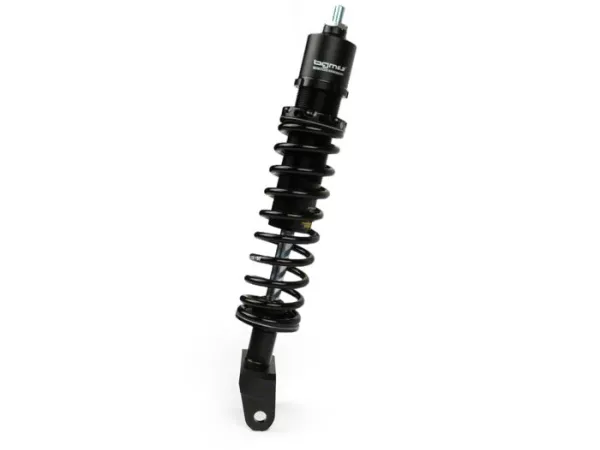 Stoßdämpfer hinten -BGM PRO SC/R1 SPORT, 330mm- Vespa PX80, PX125, PX150, PX200, T5 125cc, Rally180 (VSD1T), Rally200 (VSE1T), Sprint150 (VLB1T), TS125 (VNL3T), GT125 (VNL2T), GTR15 (VNL2T), V50, PV, ET3 - schwarz