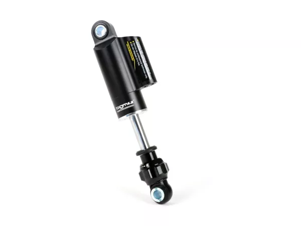 Schokdemper voor -BGM PRO SC COMPETITION- Vespa Largeframe Rally180/200 (VSD1T/VSE1T), Sprint150 (VLB1T), GT125 (VNL2T), GTR125 (VNL2T), TS125 (VNL3T), GL150 (VLA1T), Super (VNC/VBC), VNA, VNB, VBA, VBB, Breedframe V30-33, VM, VN, VL, GS150 / GS3 (VS1-5T)