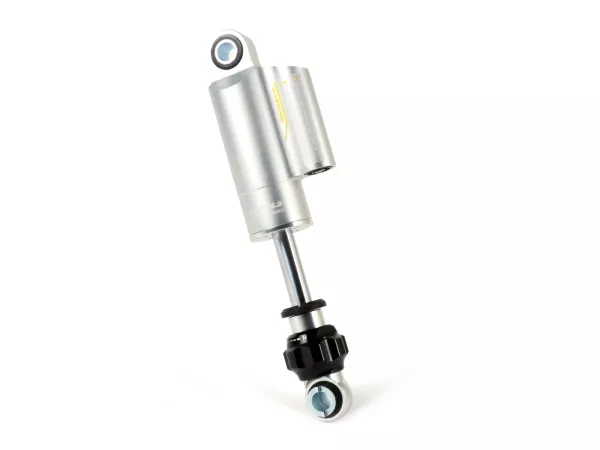 Schokdemper voor -BGM PRO SC COMPETITION- Vespa Largeframe Rally180/200 (VSD1T/VSE1T), Sprint150 (VLB1T), GT125 (VNL2T), GTR125 (VNL2T), TS125 (VNL3T), GL150 (VLA1T), Super (VNC/VBC), VNA, VNB, VBA, VBB, Breedframe V30-33, VM, VN, VL, GS150 / GS3 (VS1-5T)