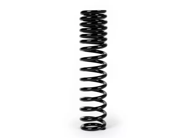 Rear shock absorber spring, soft, black -BGM PRO R12 COMPETITION, 365mm- Vespa Primavera 125, Vespa Primavera 150, Vespa Sprint 125, Vespa Sprint 150
