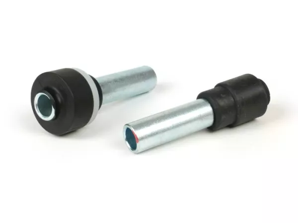 Silent block pair, engine -BGM PRO- Vespa PX80, PX125, PX150, Sprint150 (VLB1T), TS125 (VNL3T), GT125 (VNL2T), GTR125 (VNL2T), Super, GL150 (VLA1T), VNA, VNB, VBA, VBB