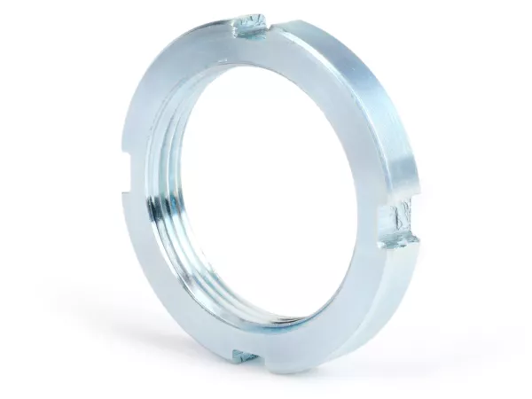 Steering set locking nut h=6mm -BGM ORIGINAL- Vespa 125 VN1, VN2, VNA1T, VNA2T, VNB1T, VNB2T, VNB3T, VNB4T, VNB5T, VNB6T, Vespa 150 VL1, VL3T,  VB1, VBA1T, VBB1T, VBB2T, GS150 VS1, VS2, VS3, VS4, VS5