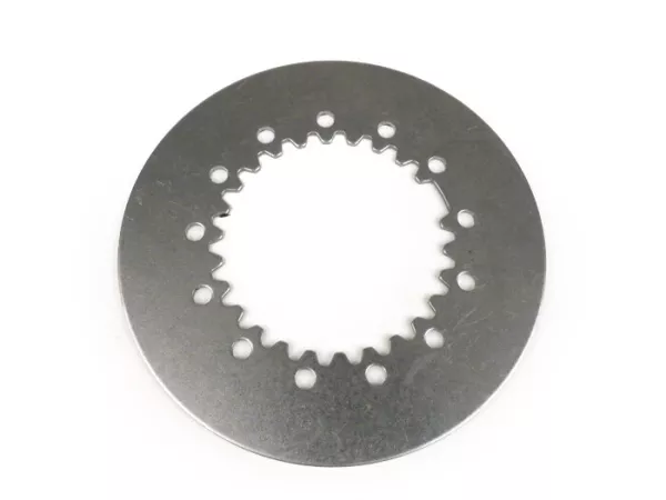 Kupplungsstahlscheibe -BGM ORIGINAL Vespa-Typ 6-Federn- Vespa PX80, PX125, PX150, TS, Sprint, GT, GTR, Super, GL, GS150 (VS5T), VNA2T (081469-), VNB, VBA, VBB  - 1,5mm