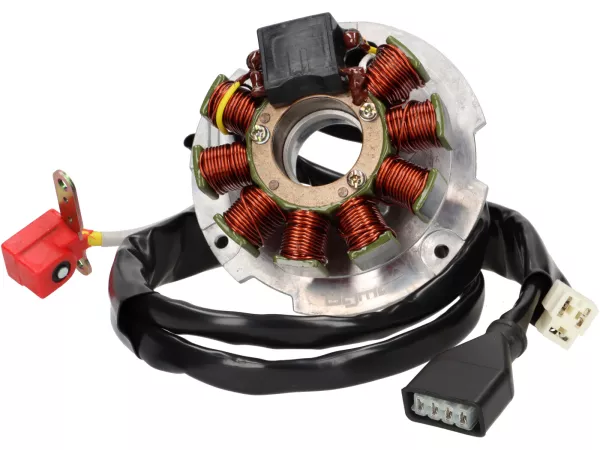 Accensione -BGM ORIGINALE piastra base- Piaggio 125-180 ccm 2 tempi - Gilera Runner FX/FXR 125-180, Italjet Dragster 125-180, Hexagon LX/LXT 125-180 - con CDI adatta anche per Piaggio SKR125, SKR150, TPH125, Skipper125, Skipper150