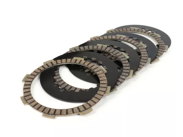 Koppelingsvoeringset incl. stalen schijven -BGM PRO SPORT Alu- type Honda CR80 (brede platen, 16mm), BGM PRO Superstrong CR, CR 2.0 Ultralube, Ø=110mm- 4 schijven