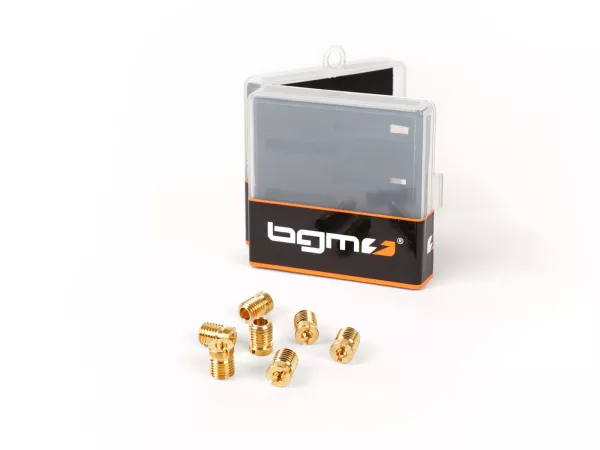 Luftmunstyckssats -BGM PRO- Dellorto (typ: 4581) SI24.24G T5- 120-130-140-150-160-170-180