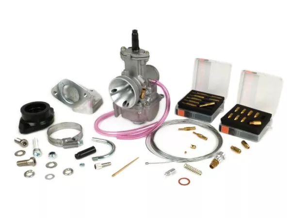 Carburateur kit -BGM PRO 195-225 ccm- Lambretta LI, LIS, SX, TV (serie 2-3), DL, GP - Ø=24mm Polini
