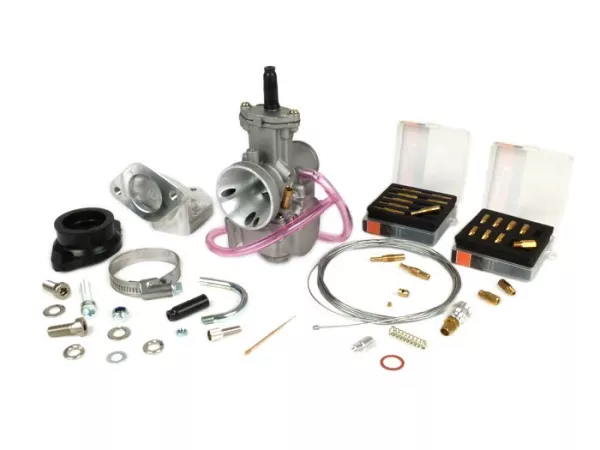 Carburateur kit -BGM PRO 195-225 ccm- Lambretta LI, LIS, SX, TV (series 2-3), DL, GP - Ø=30mm Polini