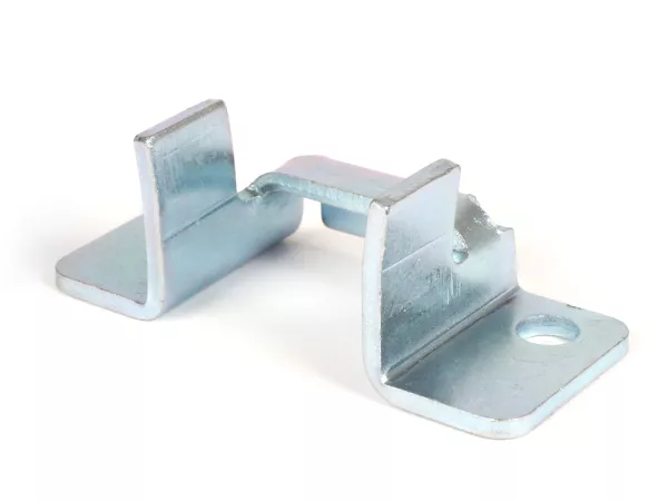 Placa de retención del asiento / placa de bloqueo -BGM ORIGINAL- Vespa PK50 (V5X1T), PK50 S (V5X2T), PK80 S (V8X5T), PK125 S (VMX5T), PK50 S automática (VA51T), PK80 S automática (VA81T), PK125 S automática (VAM1T), PK50 S Lusso (V5X2T), PK80 S Lusso (V8X