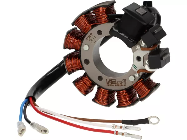 Stator - ontsteking/alternator -VAPE- Vespa groot frame PX, Cosa, Sprint150, GT125, GTR125, Super, TS125, GL150, VNA, VBA, VNB, VBB, breed frame V15T, V30T, V33T, VM1T, VM2T, VN1T, ACMA -V54, Motovespa