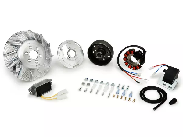 Ontsteking -VAPE Touring , AC- Motovespa Largeframe 125/150 - 125N (V60M), 125S (V60MS), 125N (V101M), 125L (V101M), 125N (542M), 150S (V201M), 150S (502M), 150Sprint (04M), 150GS (04M)