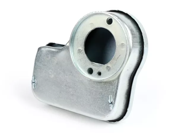 Filtro aria in lamiera adattato -BOLLAG MOTOS Polini CP, tipo SHB- Vespa Wideframe VM1T, VM2T, VN1T, VN2T, VL1T, VL2T, VL3T, VB, VGL1, ACMA