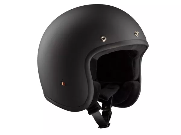 Helm -BANDIT ECE Jet- mat zwart - XS (53-54 cm)