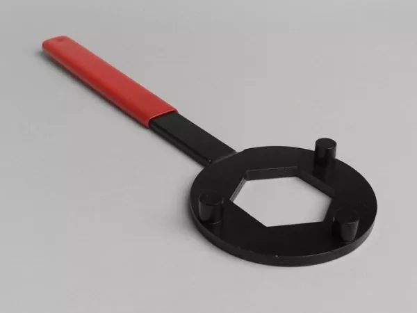 Clutch locking tool -46mm 3-pin- Piaggio 50cc 2-stroke (type Sfera 1), Piaggio 80cc 2-stroke