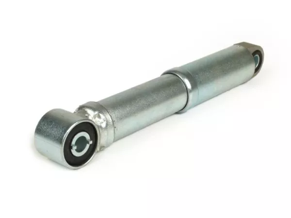 Schokdemper voor -CIF metaal- Vespa Largeframe Rally180/200 (VSD1T/VSE1T), Sprint150 (VLB1T), GT125 (VNL2T), GTR125 (VNL2T), TS125 (VNL3T), GL150 (VLA1T), Super (VNC/VBC), VNA, VNB, VBA, VBB, Breedframe V30-33, VM, VN, VL, GS150 / GS3 (VS1-5T), ACMA (1952