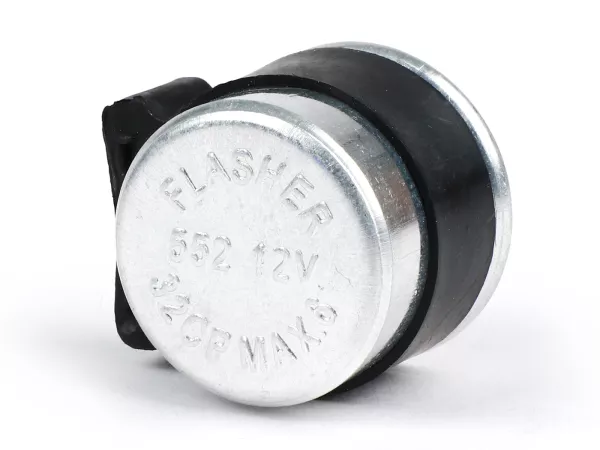 Relai flasher -UNIVERSAL 2-pin- 12V 10-25W - AC/DC